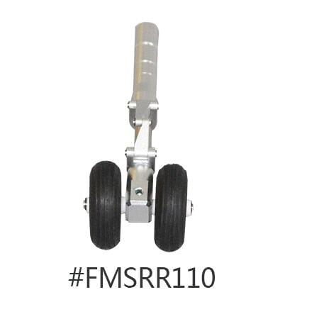 Retract Nose/Main Landing Gear for FMS F4 80mm (Metaal) Onderdeel FMS Nose LG No Retract 