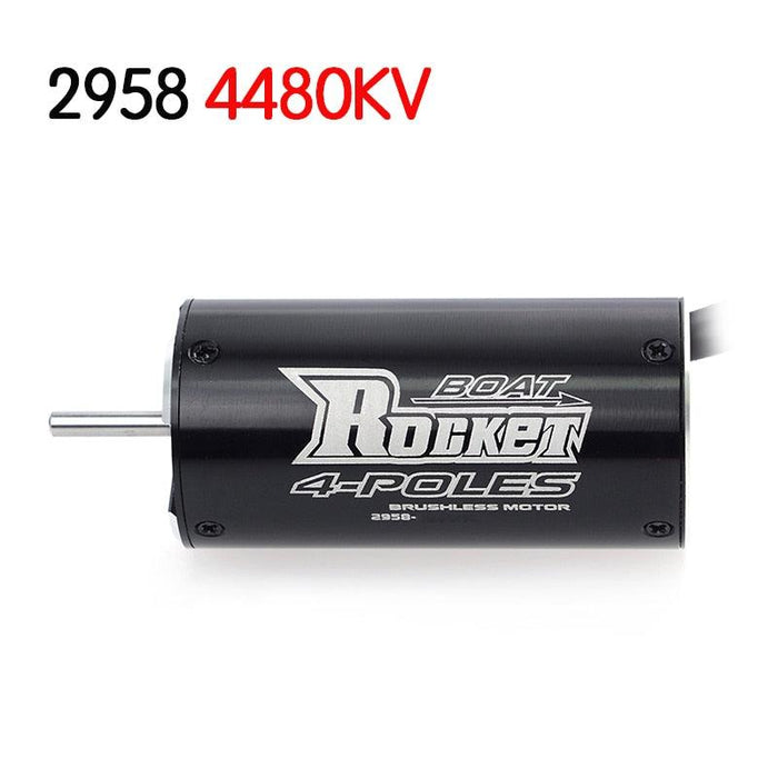 Rocket 2958 4200-4480KV 4 Poles Brushless Waterproof Motor (Boot) Motor Rocket 2958 4480KV 
