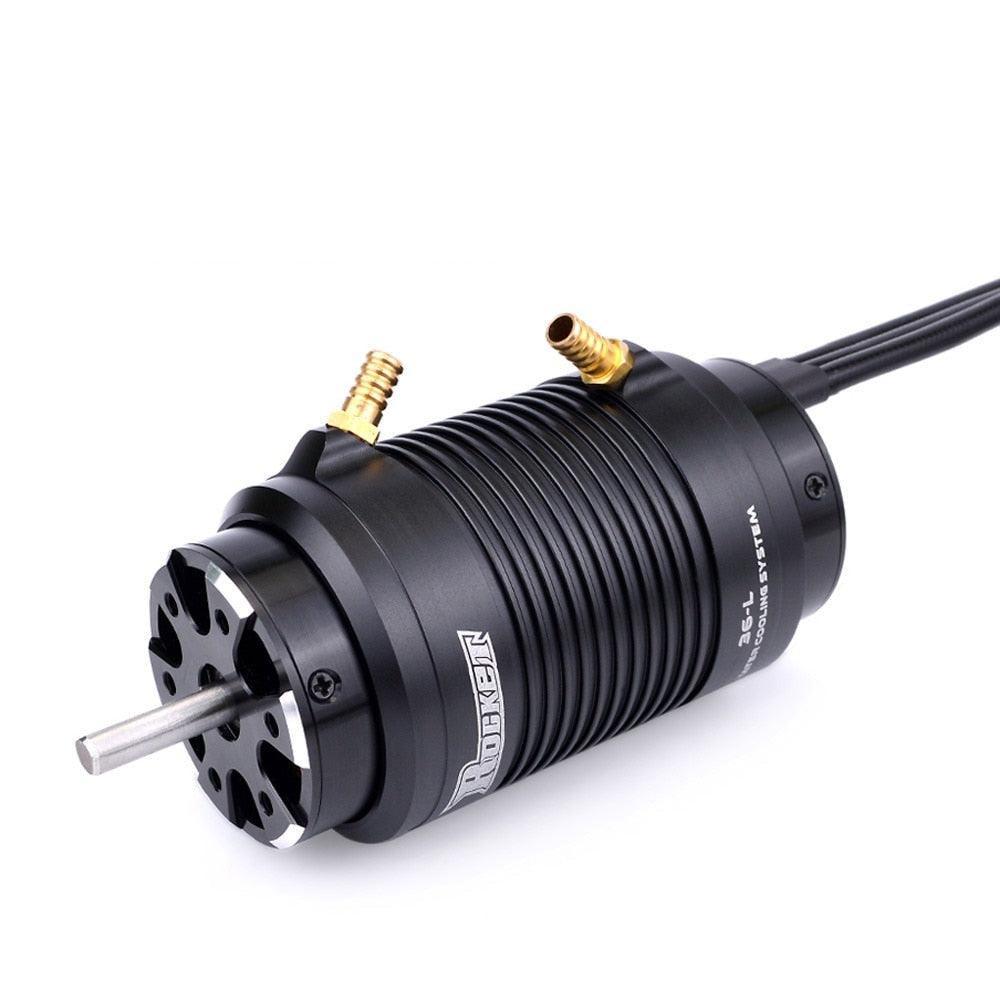 Rocket 3680 880-1500KV Brushless Motor w/ Watercooling Jacket (Boot) Motor Rocket 3680 880KV 36L 