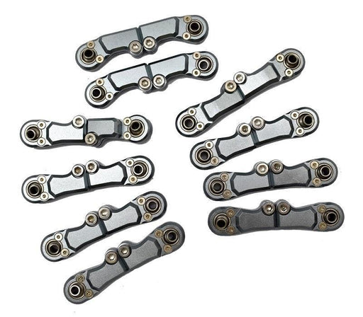 Rod End Set for AXIAL SCX6 WRANGLER 1/6 (Aluminium) AXI254006 - upgraderc