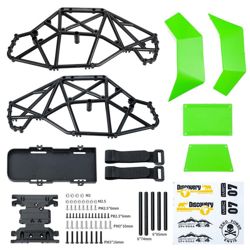 Roll Cage Chassis Shell Kit for Axial SCX10 II 90046 1/10 (Plastic) - upgraderc