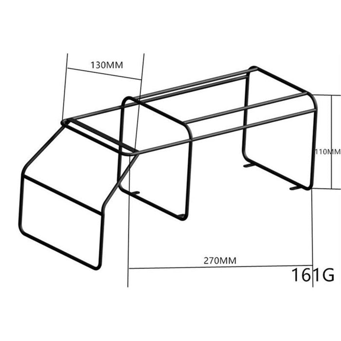 Roll Cage for WPL D12 (Metaal) Onderdeel TDC 