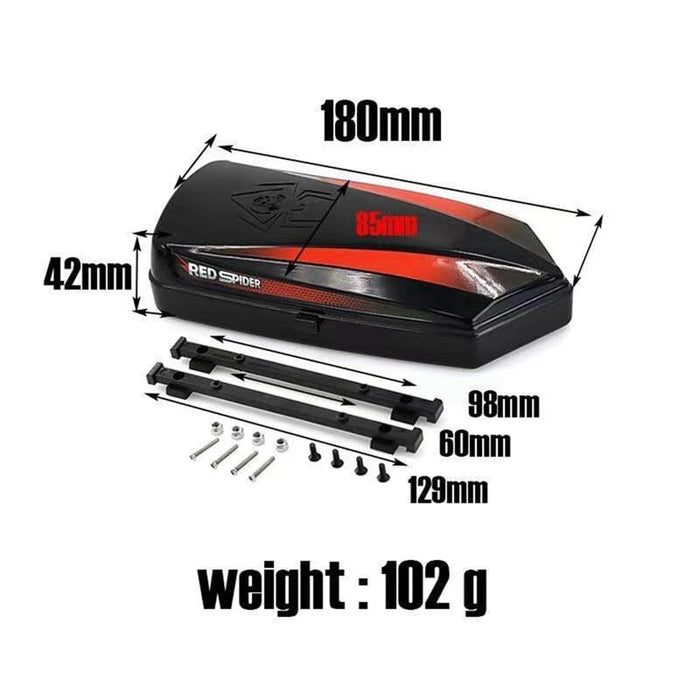 Roof Luggage w/ Fixing Rail for Traxxas Axial 1/10 (Metaal) Onderdeel upgraderc 