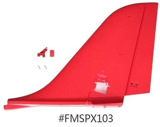 Rudder for FMS Avanti 70mm FMSPX103, FMSPX104 (Schuim) Onderdeel FMS Red 