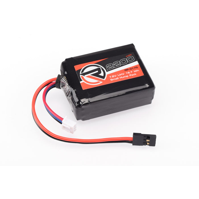 RUDDOG 2200mAh 7.6V LiHV RX Petite Batterie en Bosse (Convient pour HB/TLR)