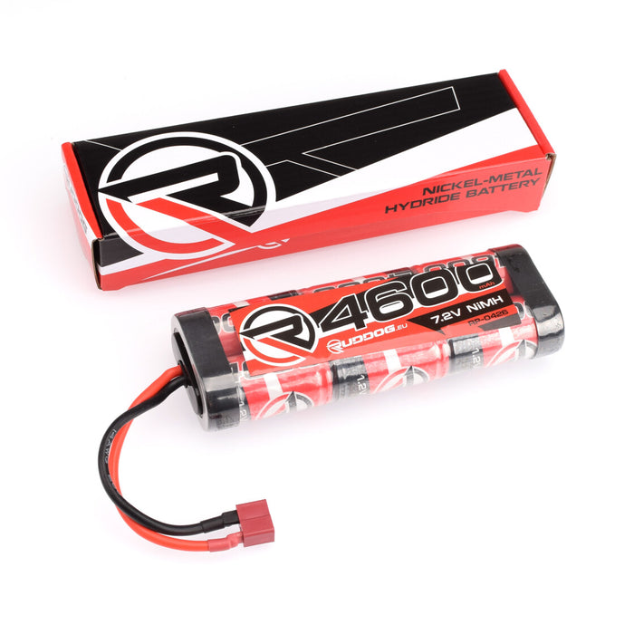 RUDDOG 4600mAh 7.2V NiMH Stick Pack w/ T-Style Plug