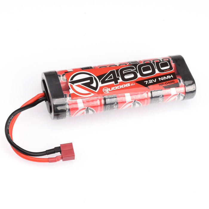 RUDDOG 4600mAh 7.2V NiMH Stick Pack w/ T-Style Plug