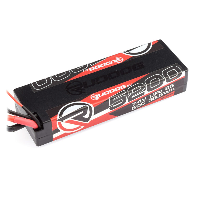 RUDDOG 5200mAh 50C 7.4V 2S LiPo Stick Pack Battery (XT60)