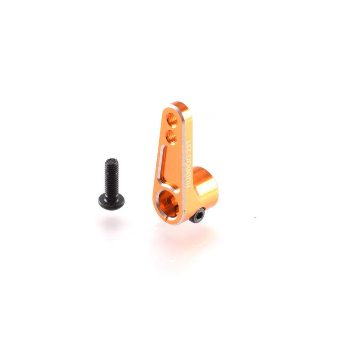 RUDDOG Versetztes Servo-Horn 23Z (Alu, Orange)