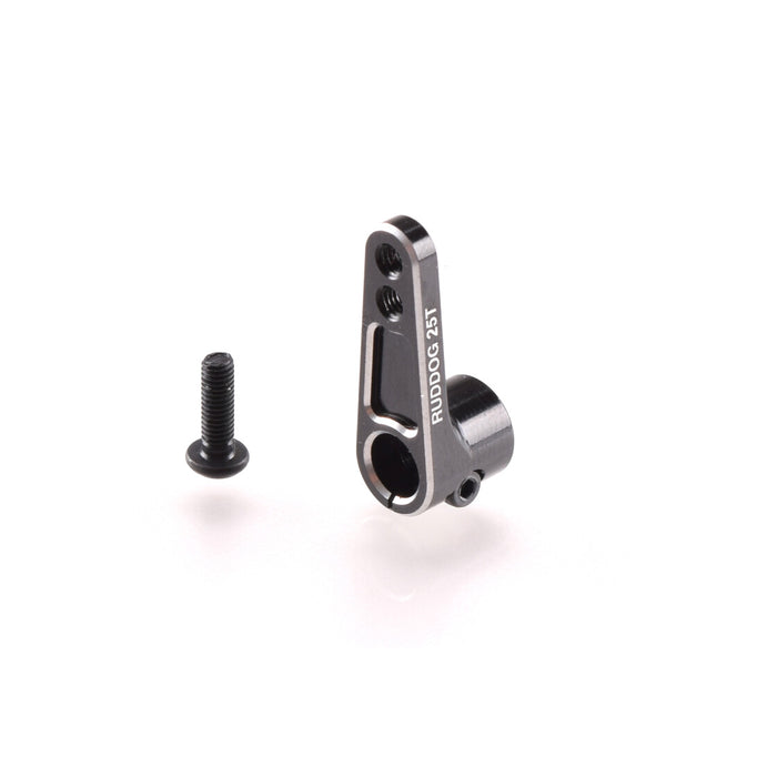 RUDDOG Offset Servo Horn 25T (Alu, Black)