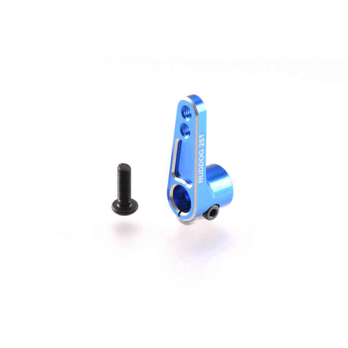 RUDDOG Offset Servo Horn 25T (Alu, Blue)