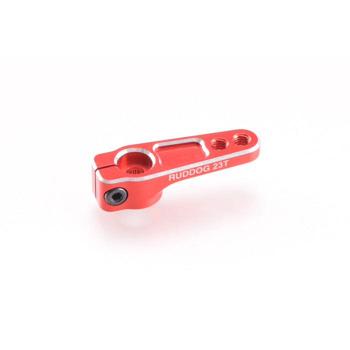 RUDDOG Servo Horn 23T (Alu, Red)