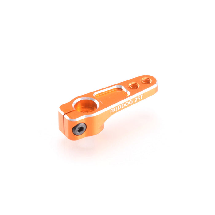 RUDDOG Servo Horn 25T (Aluminum, Orange)