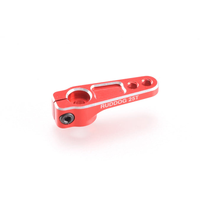 RUDDOG Servo Horn 25T (Alu, Red)