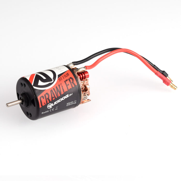 RUDDOG Crawler 35T 3-Slot Brushed Motor