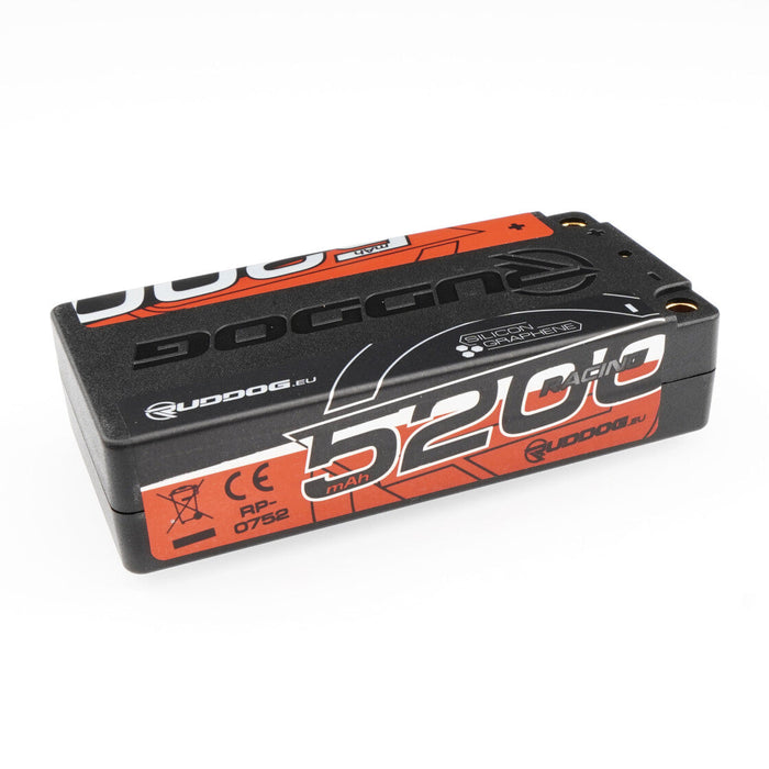 RUDDOG Racing 5200mAh 150C/75C 7.6V LCG Short Stick Pack LiPo-HV Battery