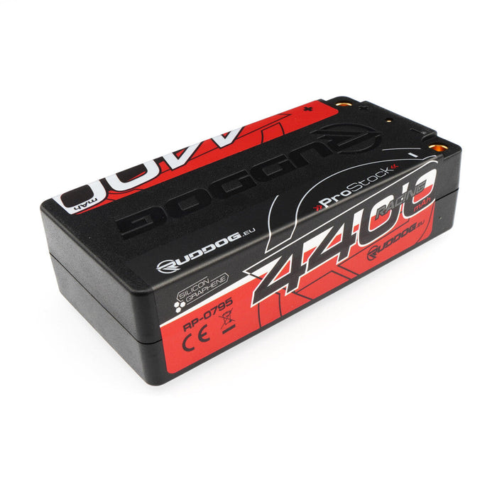 RUDDOG Racing ProStock 4400mAh 150C/75C 7.4V Batterie LiPo Pack Stick Court