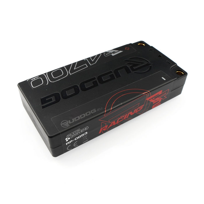 RUDDOG Racing RR2 4700mAh 150C/75C 7.6V 18.5mm-LCG LiPo-HV Battery