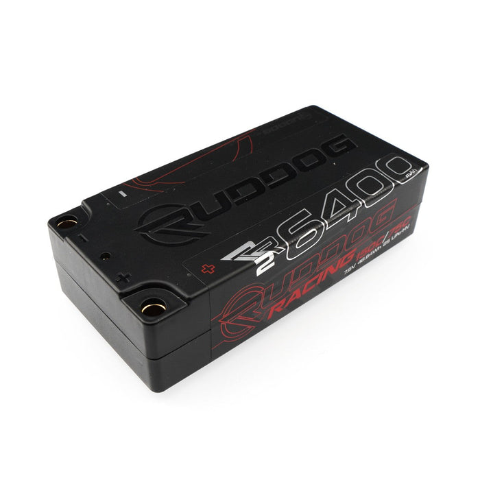 RUDDOG Racing RR2 6400mAh 150C/75C 7.6V 25mm LiPo-HV Battery