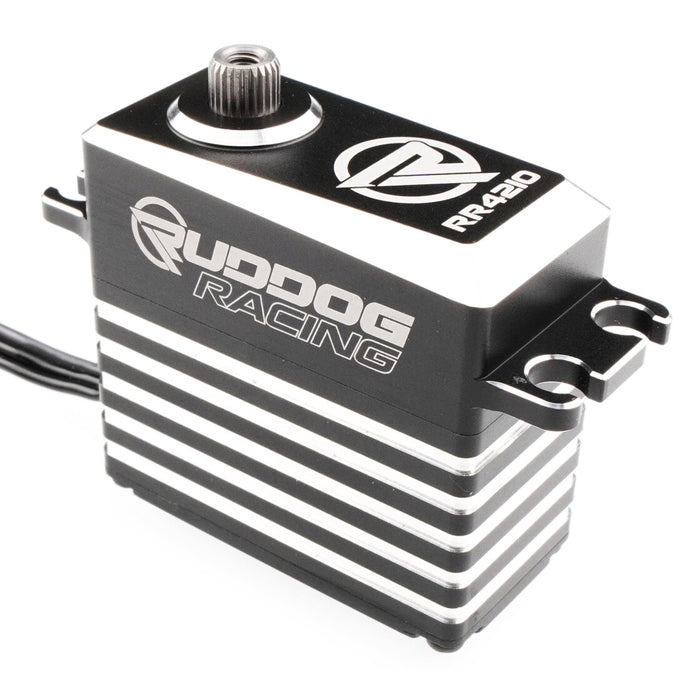 RUDDOG Racing RR4210 HV Brushless Standard Size Servo (0.10s|42kg)