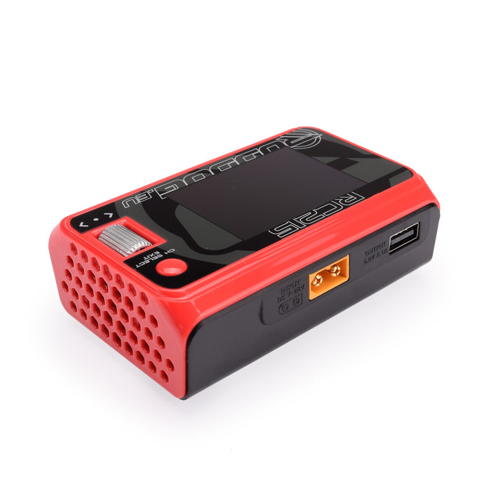 Chargeur DC pour batterie LiPo double canal RUDDOG RC215 500W