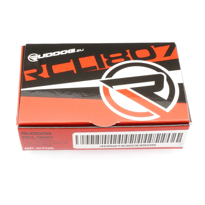 RUDDOG RCL1807 HV Coreless High Speed Servo (0.07s|18kg)