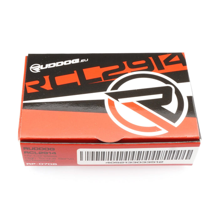 RUDDOG RCL2914 HV Kernloses Hochdrehmoment-Servo (0.14s|29kg)
