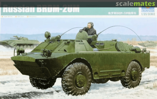 Russian BRDM-2UM Command Vehicle 1/35 Model (Plastic) Bouwset TRUMPETER 