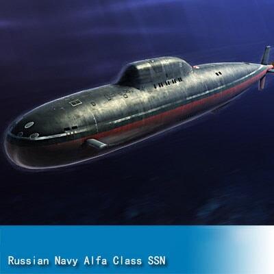 Russian Navy Class Submarine 1/350 Model (Plastic) Bouwset TRUMPETER 