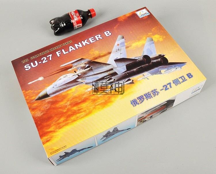 Russian Su-27 Flanker B 1/48 Aircraft Model (Plastic) Bouwset MiniHobbyModels