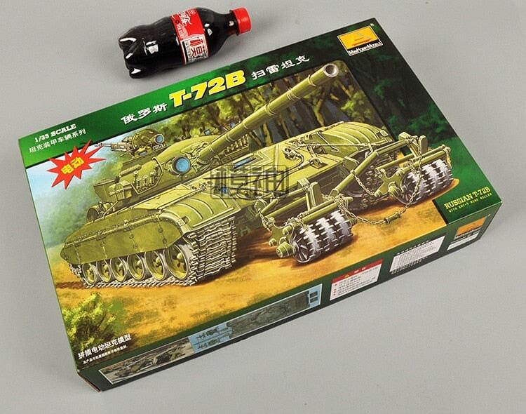 Russian T-72B Tank 1/35 Model (Plastic) Bouwset MiniHobbyModels 