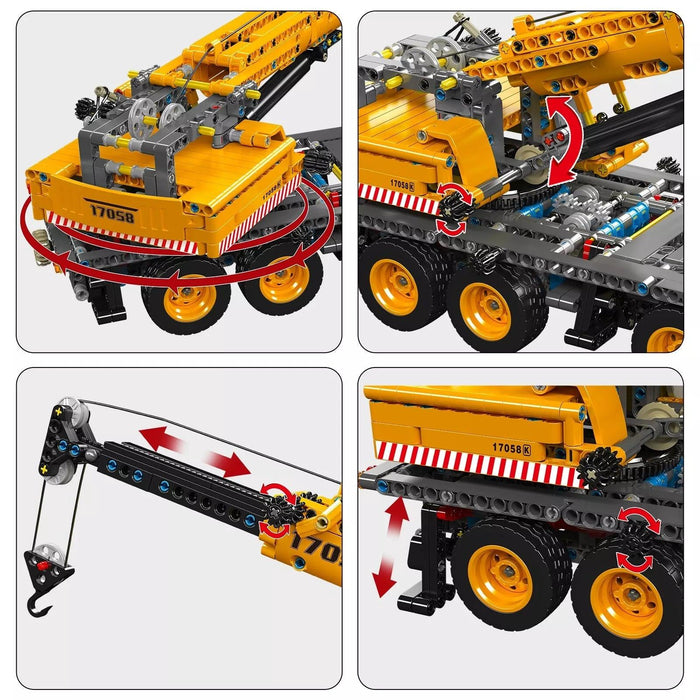 Mould King 17058 Mechanical Crane Model (997 Pieces)