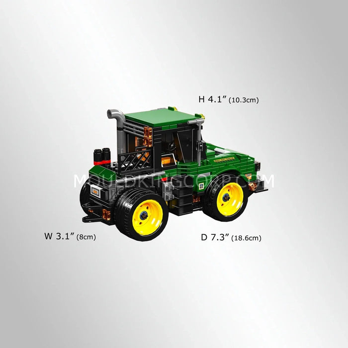 Mould King 24061 Farm Tractor Model Building Blocks (466 Stukken)