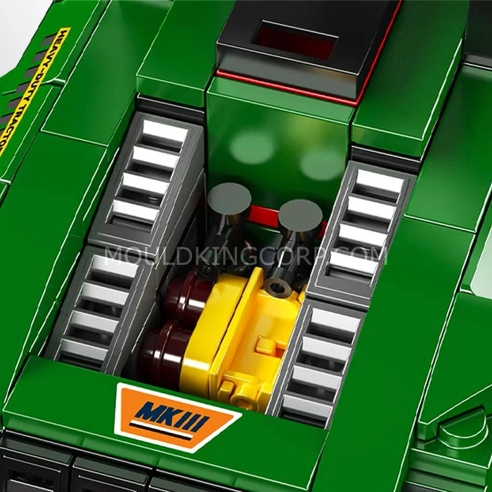 Mould King 24061 Farm Tractor Model Building Blocks (466 Stukken)