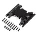 SCX10 II UMG10 4WD Gearbox holder (Metaal) AXI90075 Onderdeel upgraderc Black 