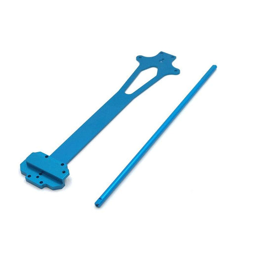 Second Floor Plate w/ Central Drive Shaft for WLtoys 1/12 (Metaal) Onderdeel upgraderc Blue 