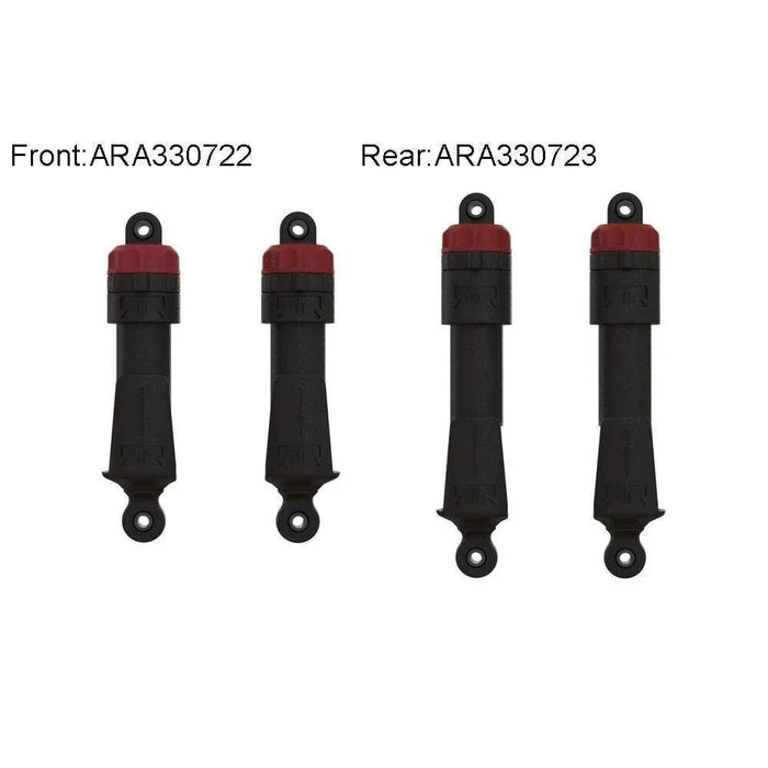 Shock Absorber Set for Arrma VORTEKS 3S 1/10 (Aluminium) Schokdemper upgraderc