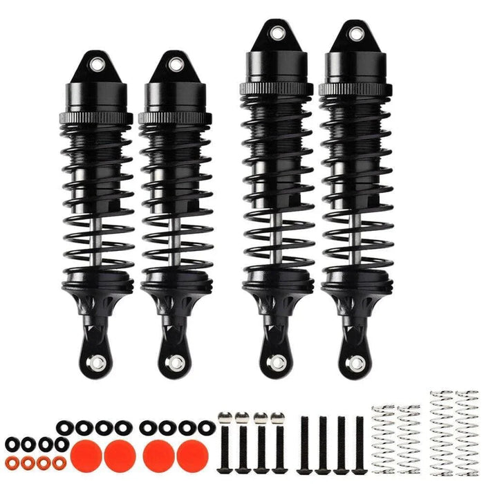 Shock Absorber Set for Arrma VORTEKS 3S 1/10 (Aluminium) Schokdemper upgraderc Black
