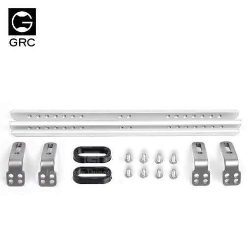 Side Pedal for Traxxas TRX4 1/10 (Aluminium) Onderdeel GRC Silver 