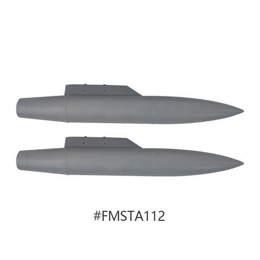 Simulation Missile/Drop Tank for FMS F16 80mm (Schuim) Onderdeel FMS Wing Drop Tank 