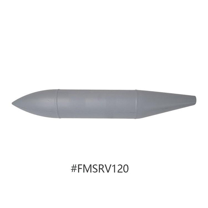 Simulation Missile/Drop Tank for FMS F16 80mm (Schuim) Onderdeel FMS Fuselage Drop Tank 