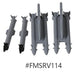 Simulation Missiles for FMS F18 80mm FMSRV114 (Schuim) Onderdeel FMS 