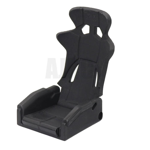Simulation Racing Seat for 1/10 Crawler (Plastic) Onderdeel AJRC Black B 