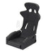 Simulation Racing Seat for 1/10 Crawler (Plastic) Onderdeel AJRC Black B 