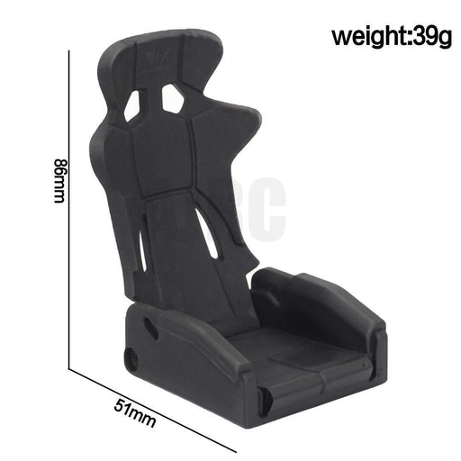 Simulation Racing Seat for 1/10 Crawler (Plastic) Onderdeel AJRC 