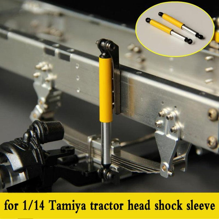 Simulation Shock Tube for Tamiya 1/14 Truck (Metaal) Onderdeel upgraderc 