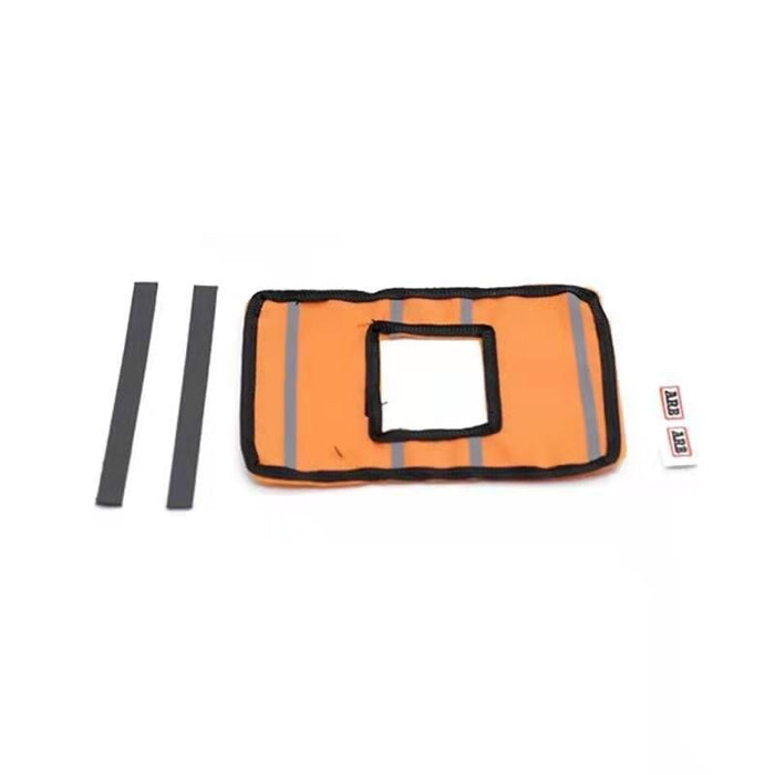 Simulation Tent Tow Rope Flag Travel Bag for 1/8, 1/10 Crawler Onderdeel upgraderc tow flag orange 