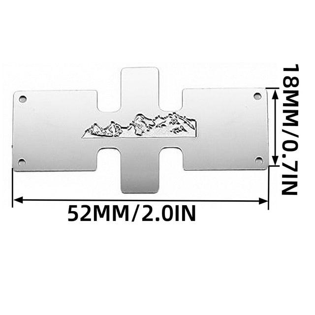Skid Plate for Axial SCX24 Wrangler 1/24 (Metaal) - upgraderc