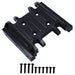 Skid Plate/Gearbox Mount for Yikong 1/8 1/10 (Metaal) Onderdeel upgraderc Black 