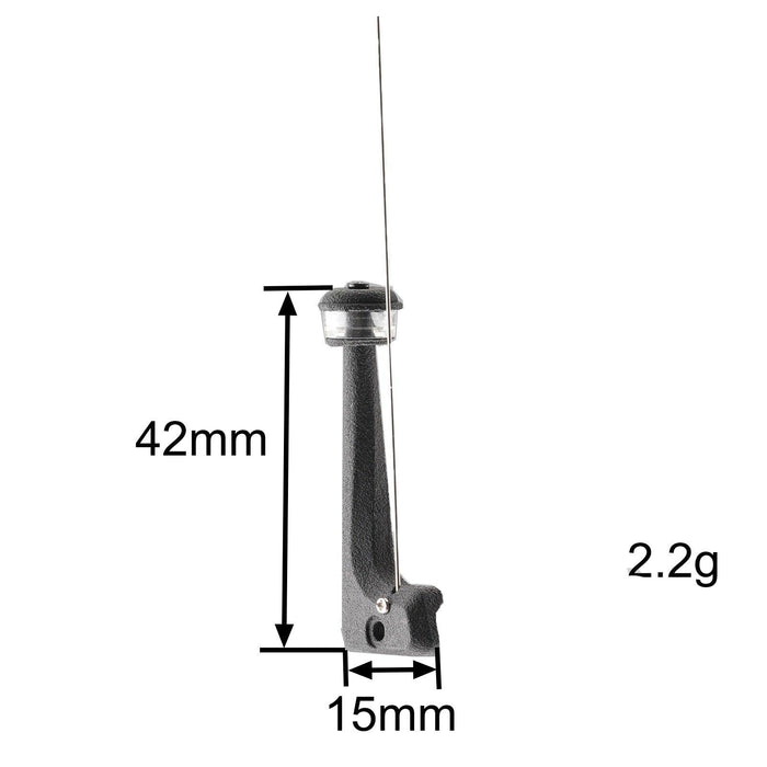 Snorkel w/ Antenna for FMS FCX24 1/24 (Metaal) - upgraderc